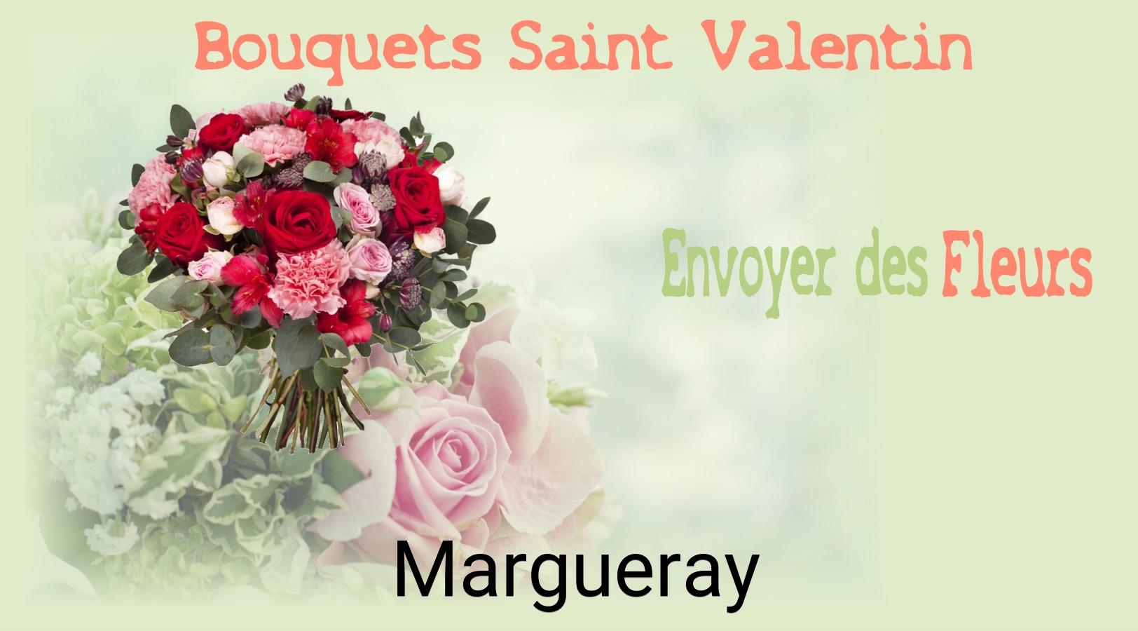 Roses de Saint-Valentin livrées à Margueray
